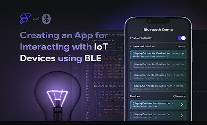 Gig Preview - Develop iot, bluetooth, ble based mobile apps in ios,android