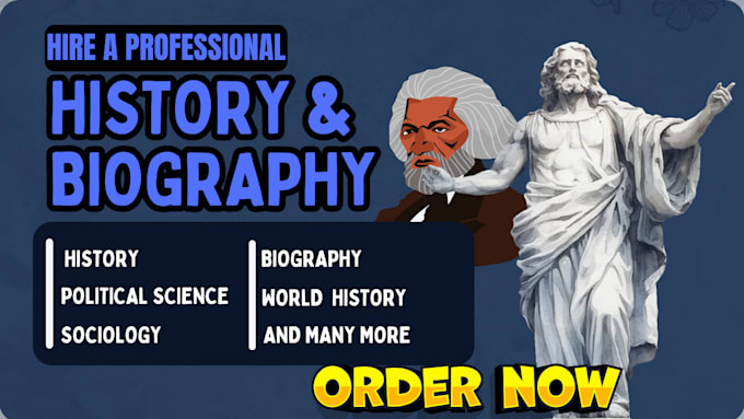 Gig Preview - Write your history and  biography, autobiography memoir, sociology ebook writer