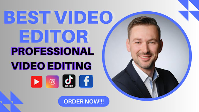 Gig Preview - Do professional video editing for you