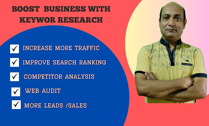 Bestseller - do the best SEO keyword research and competitor analysis for website ranking