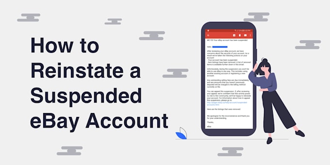 Gig Preview - Reinstate ebay suspended account permanent suspension reinstate expert