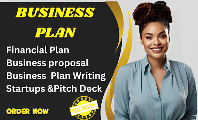 Gig Preview - Write investor ready business plan franchise proposal business financial proposa