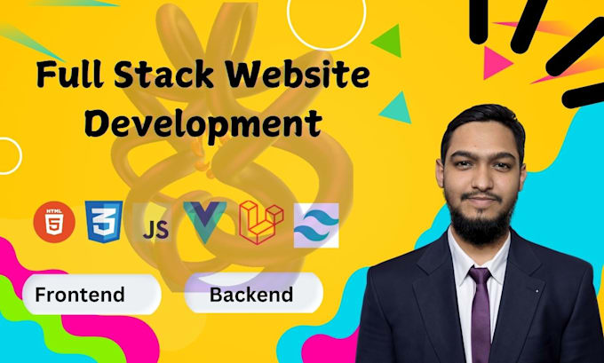 Gig Preview - Be a full stack website developer in vuejs and laravel