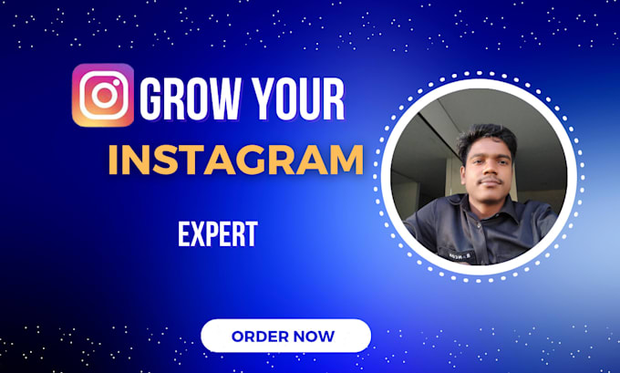 Gig Preview - Organically grow your instagram account or   organic promotion