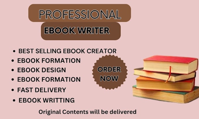 Gig Preview - Ghostwrite 30k german ebook, ebook writer, ghost book writer, ebook writing