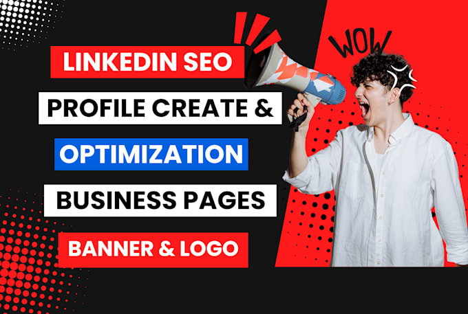 Gig Preview - Create and optimize  your linkedin profile banner page setup walmart approval