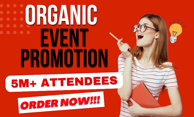 Bestseller - promote eventbrite, ticket booking, conference, webinar, event marketing