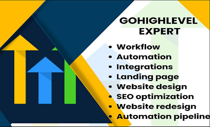 Gig Preview - Do gohighlevel landing page go highlevel website ghl salesfunnel as a ghl exper