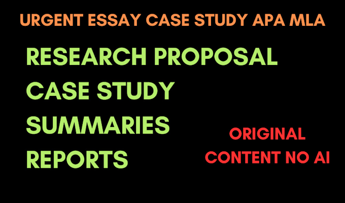 Gig Preview - Do urgent essay write medical, health, nursing, history, business essays