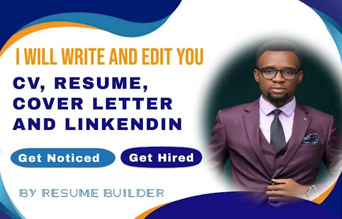 Gig Preview - Write, edit, upgrade your resume, CV, cover letter, linkedin