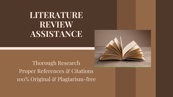 Gig Preview - Do research and summarize the literature for review