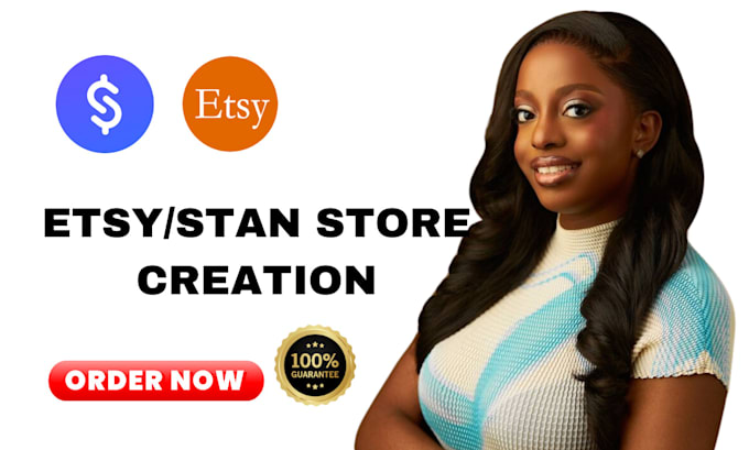 Gig Preview - Create stan store etsy shop setup etsy listing digital product digital download