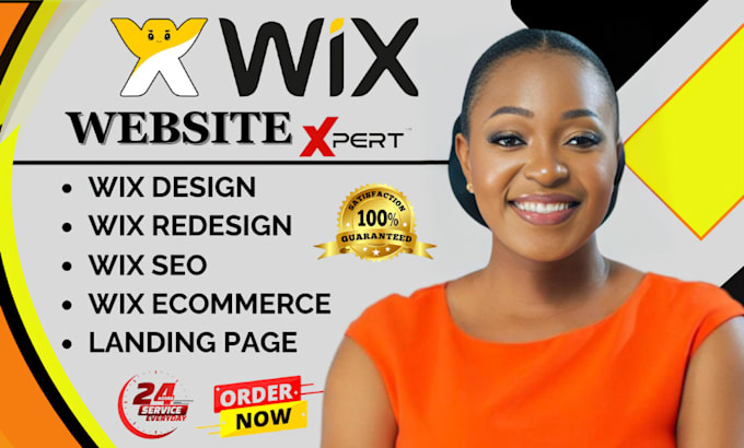 Gig Preview - Wix website redesign wix website design wix website redesign wix website design