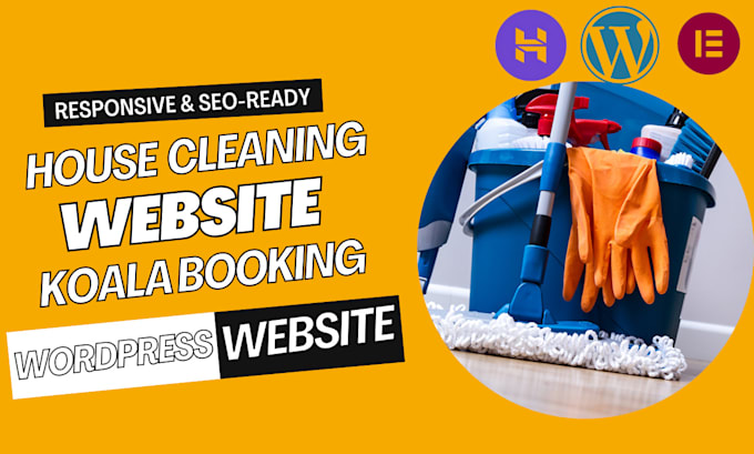 Bestseller - design booking koala website, house cleaning website, cleaning service website