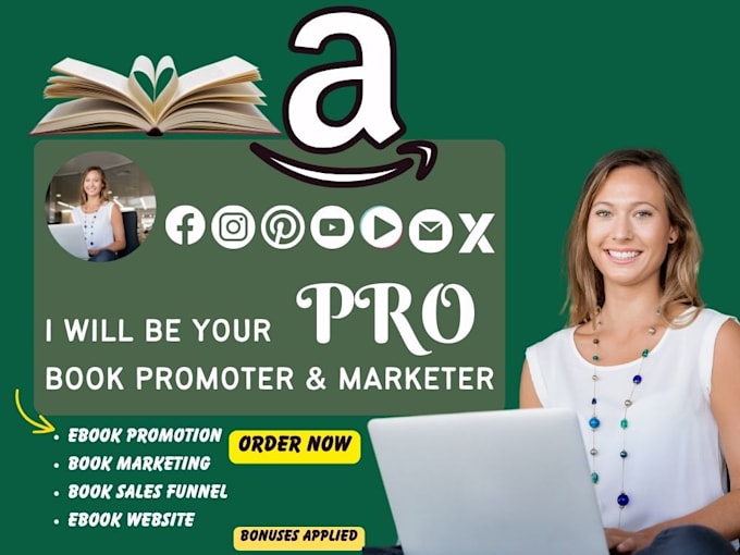 Gig Preview - Do amazon book promotion christian book kindle and ebook marketing