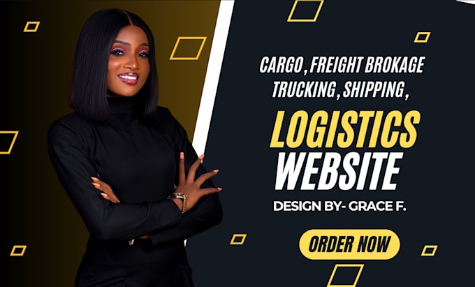 Gig Preview - Develop wordpress wix logistics freight brokerage transport trucking website