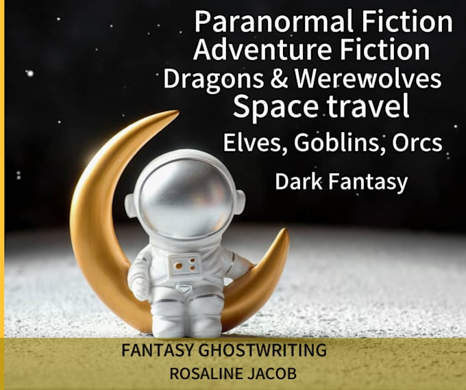 Gig Preview - Ghostwrite fantasy novel or short story