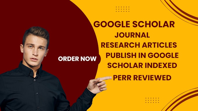 Gig Preview - Write and publish articles in google scholar peer reviewed indexed journal