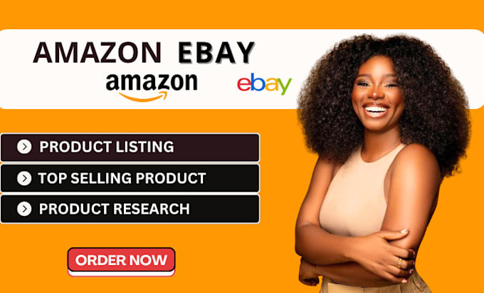 Gig Preview - Do amazon to ebay dropshipping top listing, ebay product listing