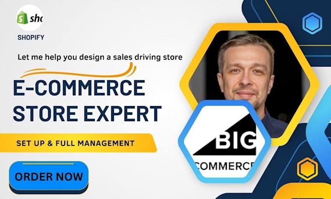 Gig Preview - Set up migrate and manage bigcommerce store with API integration, SEO, speed