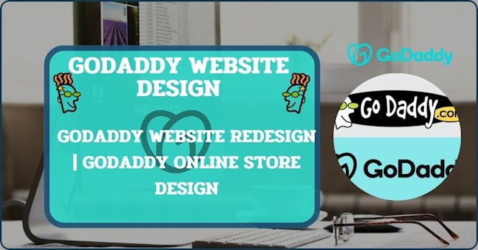 Gig Preview - Godaddy redesign godaddy website design godaddy website wordpress on godaddy