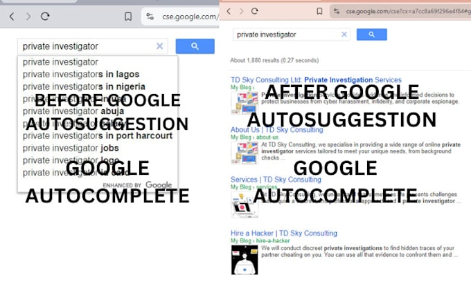 Gig Preview - Do google bing autocomplete ads autosuggestion keyword research optimization