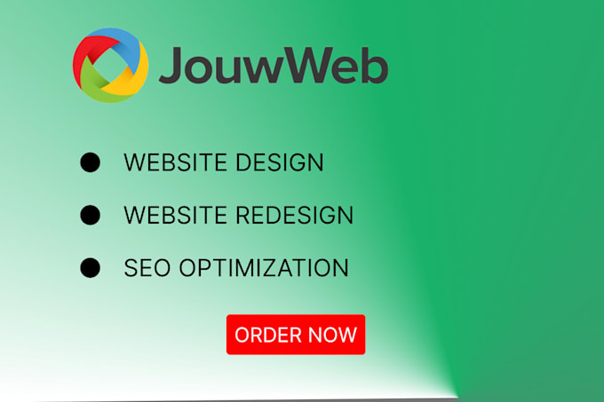 Gig Preview - Jouwweb website design jouwweb website redesign jouwweb website