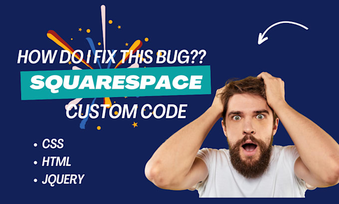 Bestseller - add HTML, CSS and js custom code to squarespace website