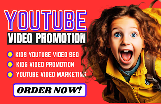 Bestseller - do viral organic youtube kids video promotion channel SEO organic growth