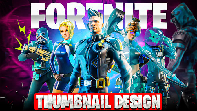 Gig Preview - Make professional fortnite thumbnail for youtube