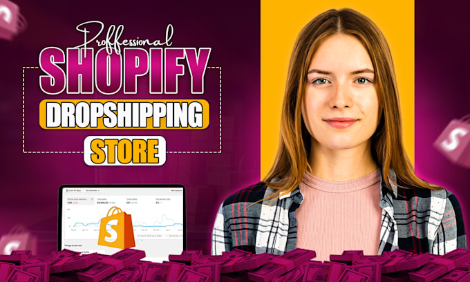 Bestseller - build design redesign premium automated shopify dropshipping store website