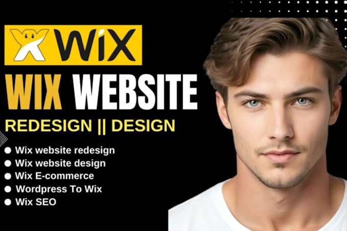 Gig Preview - Design a responsive wix website, wix online store or redesign wix website