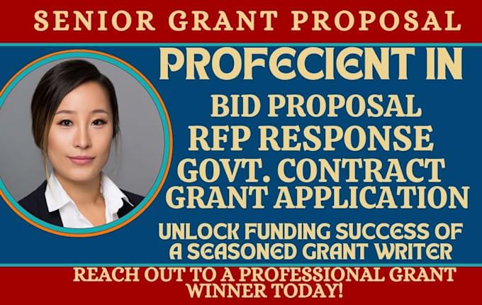 Gig Preview - Do convert rfp response, bid grant proposal, government contract application