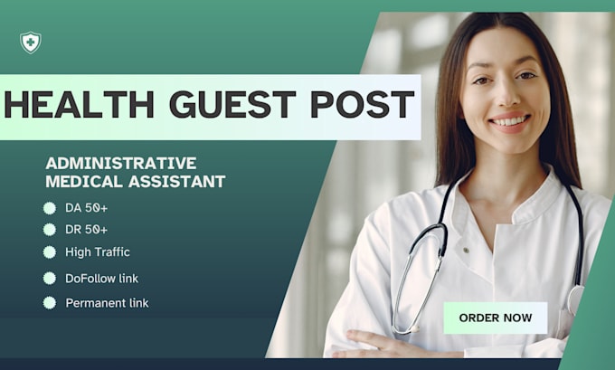 Gig Preview - Do health guest post on high da health blog with white hat backlink