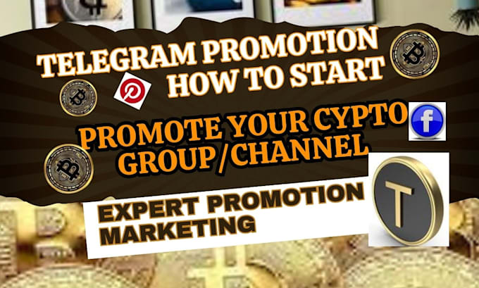 Gig Preview - Crypto telegram marketing telegram crypto promotion crypto telegram promotion