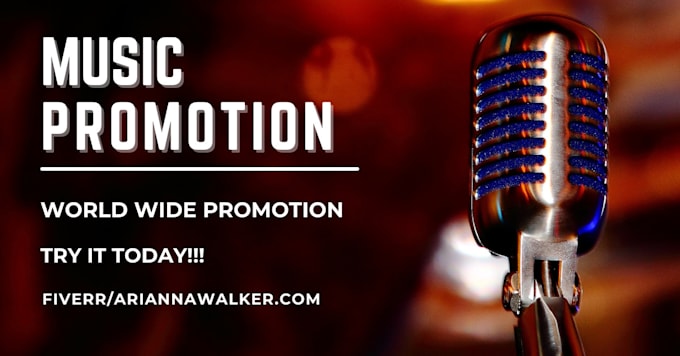 Gig Preview - Produce and promote your music, rnb, pop, edm as songwriter and music promotion