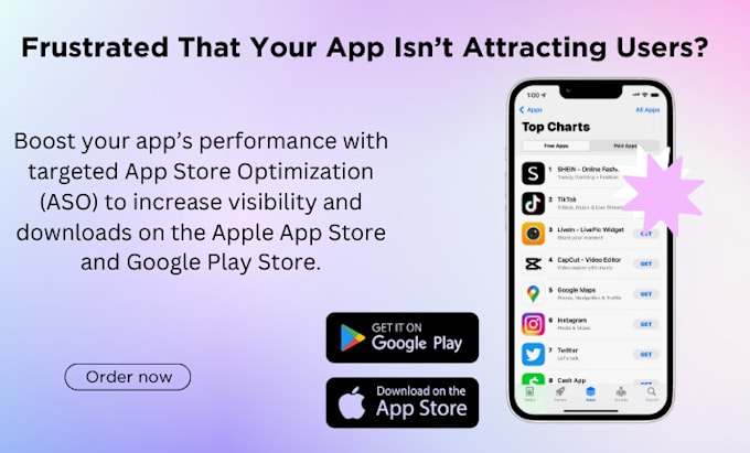 Bestseller - do game or app aso, optimize keywords for app store elements