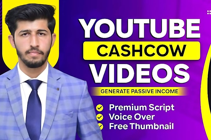 Gig Preview - Do cash cow youtube automation, cash cow channel and top 10 video creator