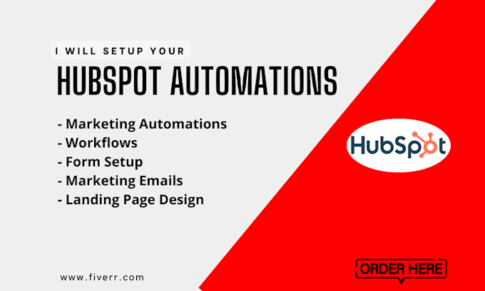 Gig Preview - Setup your hubspot crm automations and workflows