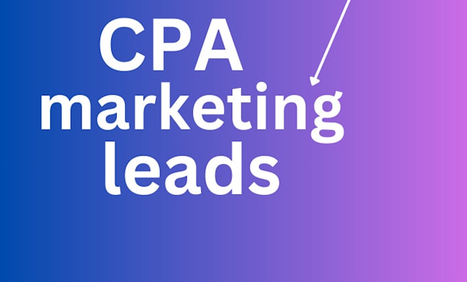 Gig Preview - Do cpa marketing, cpa affiliate promotion, to get 500 daily revenue