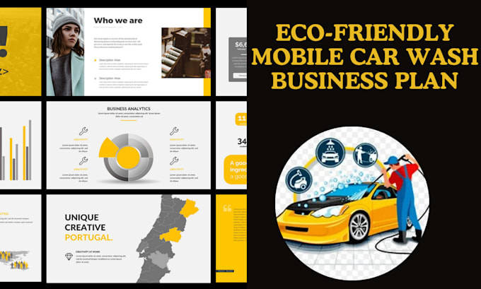 Gig Preview - Create an investor ready ecofriendly mobile car wash business plan for UK market