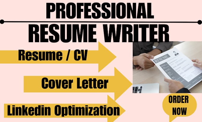 Gig Preview - Write your resume, cv, resume writing, linkedin optimization, cover letter