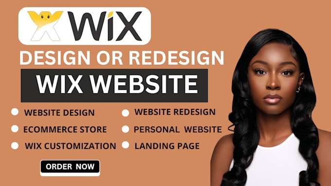 Gig Preview - Do website with personal branding design redesign website on wix