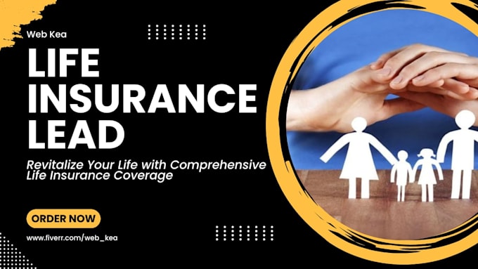 Gig Preview - Life insurance website life insurance leads life insurance iul life insurance ad