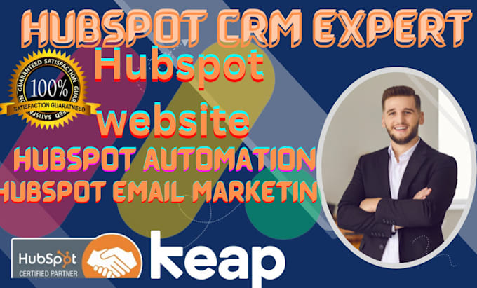 Gig Preview - Setup hubspot crms, hubspot website hubspot automation hubspot email marketing