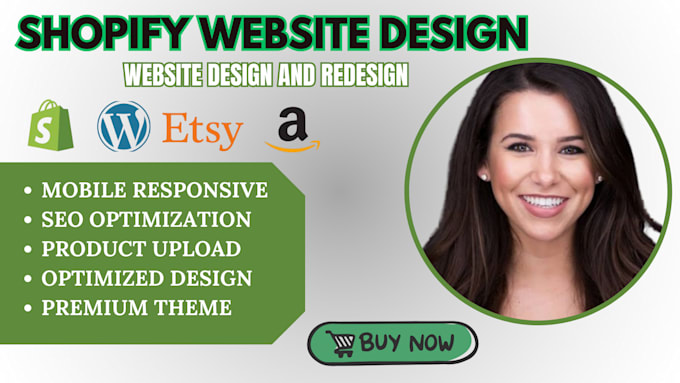 Bestseller - do shopify website dropshipping store ecommerce website design shopify redesign