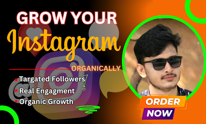 Gig Preview - Help your instagram  organically grow and achieve quick results