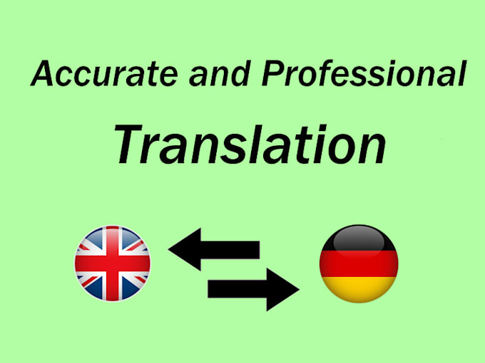 Bestseller - precisely do any translation from german to english