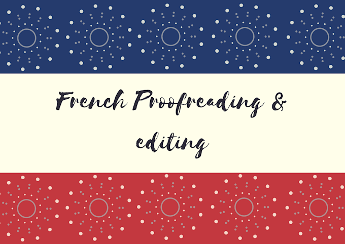 Bestseller - proofread and edit any text in french