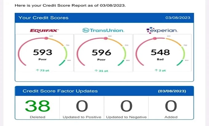 Gig Preview - Remove hard inquiries from all three credit bureaus